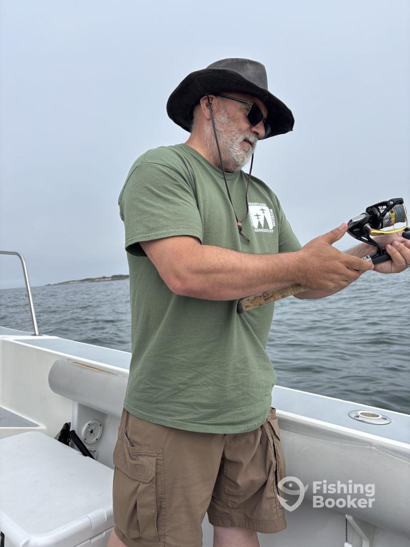 Captain was awesome very informative great with my grandson