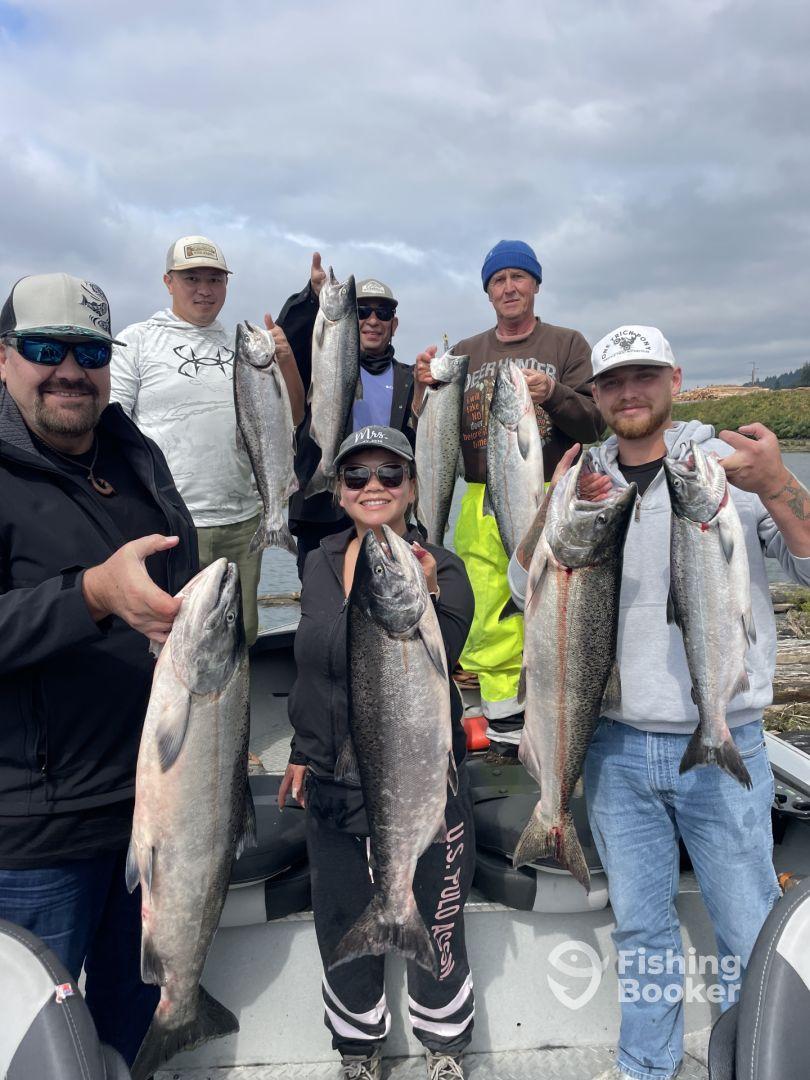 Everyone caught amazing fish!