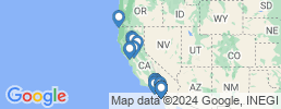 Map of fishing charters in California