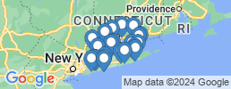 Map of fishing charters in Mastic