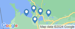 Map of fishing charters in Kempenfelt Bay