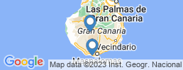Map of fishing charters in Lomo Quiebre