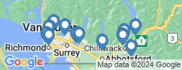 Map of fishing charters in Mission