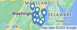 Map of fishing charters in Marbury