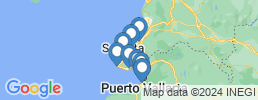 Map of fishing charters in La Cruz De Huanacaxtle