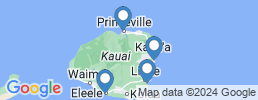 Map of fishing charters in Lihue