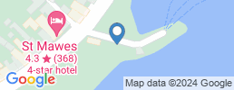 Map of fishing charters in Newquay