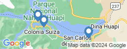 Map of fishing charters in San Carlos De Bariloche
