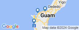 Map of fishing charters in Guam