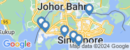 Map of fishing charters in Singapore