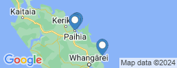 Map of fishing charters in Opua
