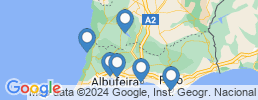 Map of fishing charters in Alvor
