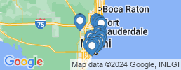 Map of fishing charters in Miami Lakes