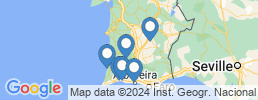 Map of fishing charters in Santa Clara A Velha