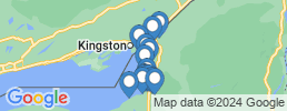 Map of fishing charters in Henderson Harbor
