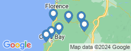 Map of fishing charters in Winchester Bay
