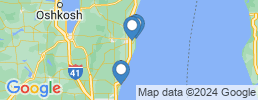 Map of fishing charters in Lake
