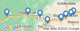 Map of fishing charters in Klickitat