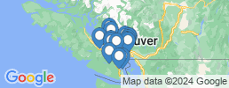 Map of fishing charters in Gabriola