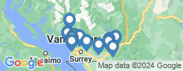 Map of fishing charters in Maple Ridge