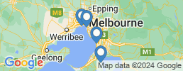 Map of fishing charters in Tooradin