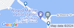Map of fishing charters in Qatar