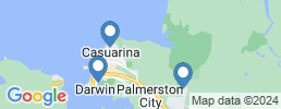 Map of fishing charters in Howard Springs