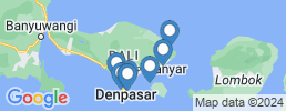 Map of fishing charters in Kota Denpasar