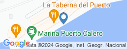 Map of fishing charters in Lanzarote