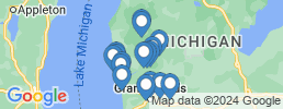 Map of fishing charters in Grant