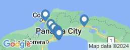 Map of fishing charters in San Miguelito