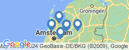 Map of fishing charters in IJsselmeer