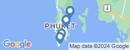 Map of fishing charters in Rawai