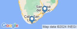 Map of fishing charters in Cabo San Lucas