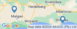 Map of fishing charters in Witsand