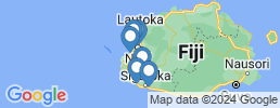 Map of fishing charters in Nadi