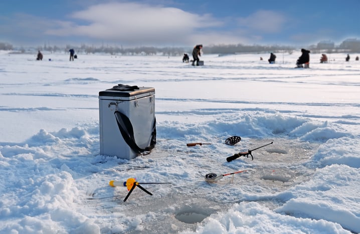Ice Fishing Setup