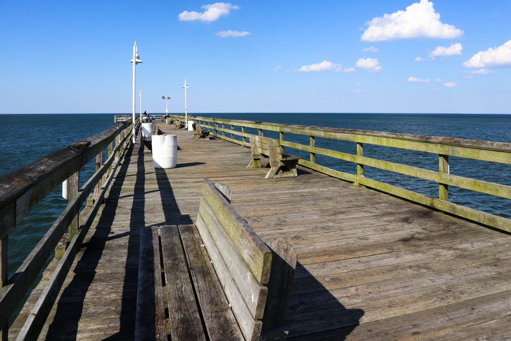 ocean breeze fishing pier