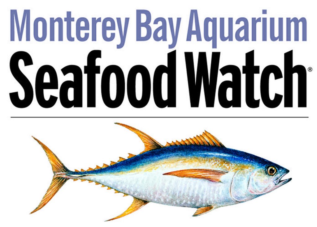 The logo of Monterey Bay Aquarium's Seafood Watch.