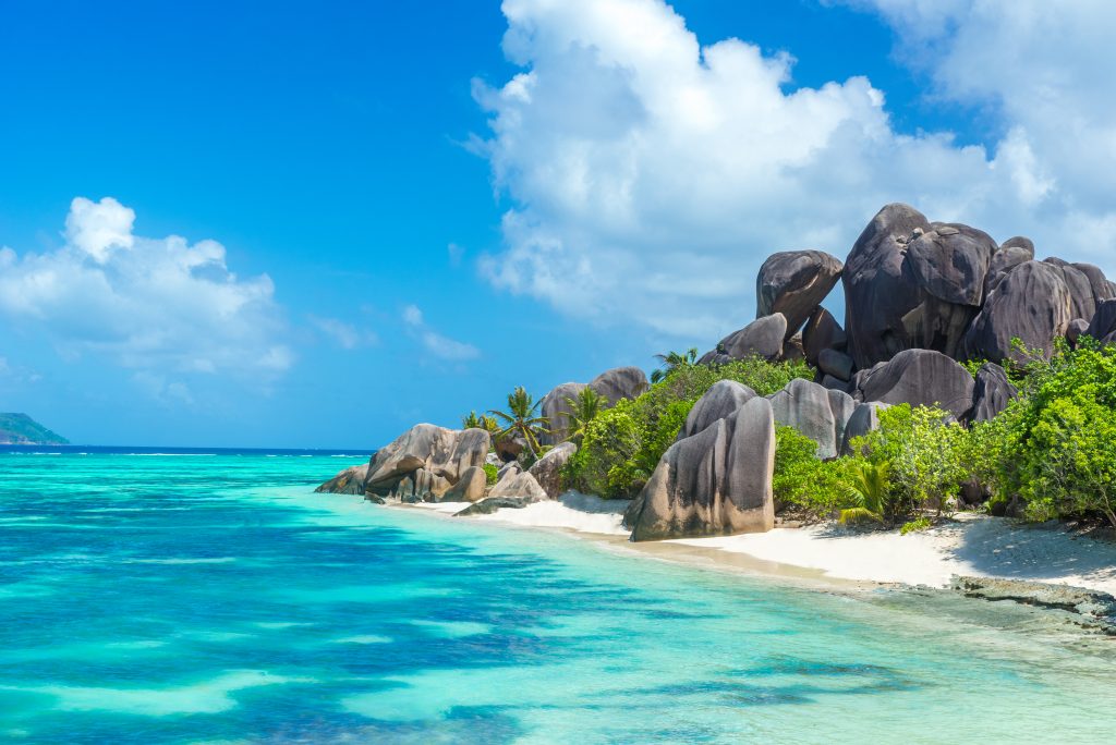 Seychelles Beach and Turquoise waters, africa fishing destinations
